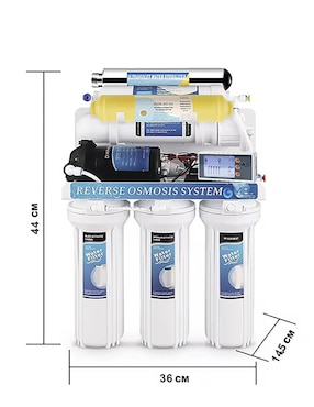 Filtro purificador de agua Mibo Water OI 7 Etapa Mineral Dis