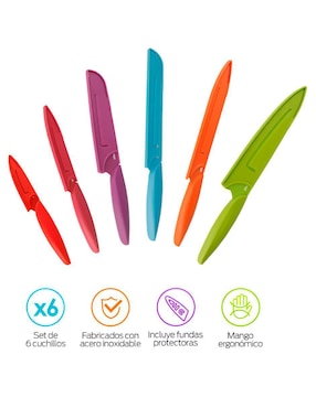 Set de cuchillos utilitario Wünd  6 piezas