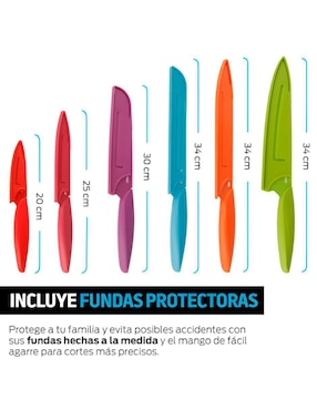 Set de cuchillos utilitario Wünd  6 piezas