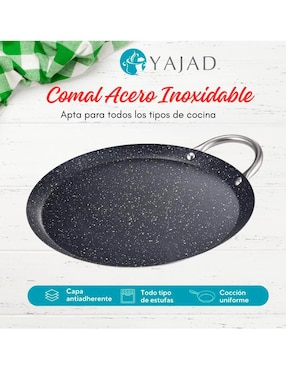 Comal Yajad Hogar de acero
