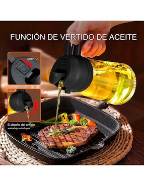 Aceitera Yajad Hogar de vidrio