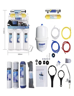 Filtro purificador de agua Mibo Water 7 etapas UV mineral