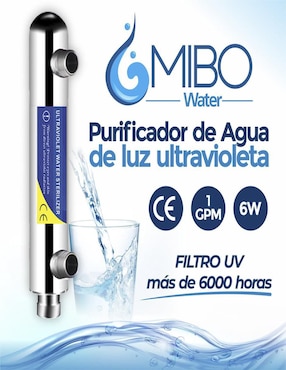 Filtro purificador de agua Mibo Water 7 etapas UV mineral