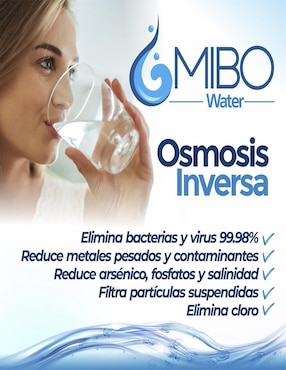 Filtro purificador de agua Mibo Water 7 etapas UV alcalino