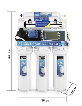 Filtro purificador de agua Mibo Water 7 etapas UV alcalino