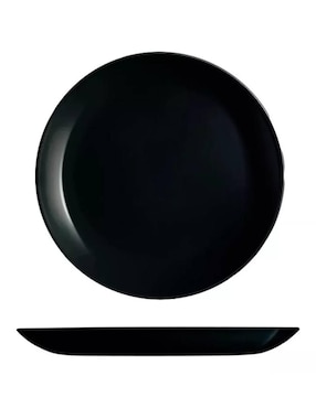Plato trinche Luminarc Diwali de vidrio 4 piezas