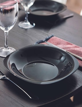 Plato sopa Luminarc Carine de vidrio 4 piezas