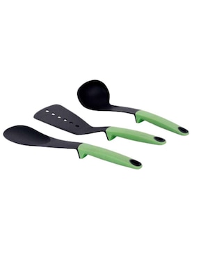 Batería de cocina Swiss Silver de aluminio fundido antiadherente minerales naturales 11 piezas