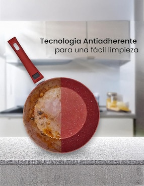 Batería de cocina Flavorstone Master Deluxe de acero inoxidable antiadherente convencional 10 piezas