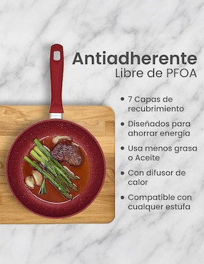 Batería de cocina Flavorstone Master Deluxe de acero inoxidable antiadherente convencional 10 piezas