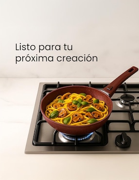 Batería de cocina Flavorstone Master Deluxe de acero inoxidable antiadherente convencional 10 piezas