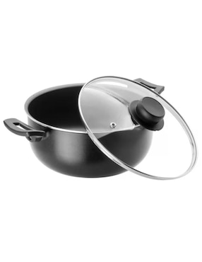 Batería de cocina Tramontina de aluminio antiadherente sin PFOA 8 piezas