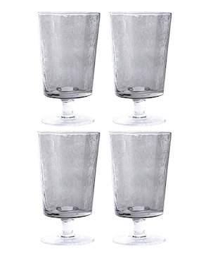 Set de copas para agua Crown Baccara de vidrio