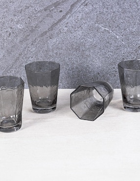 Set vasos Crown Baccara de vidrio con 4 piezas