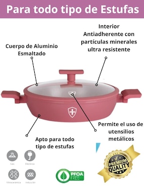 Set arrocera convencional Swiss Silver