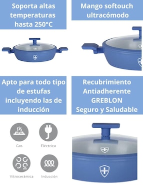 Set arrocera convencional Swiss Silver