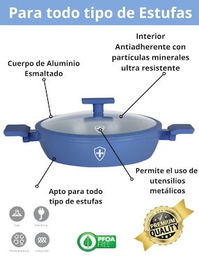 Set arrocera convencional Swiss Silver