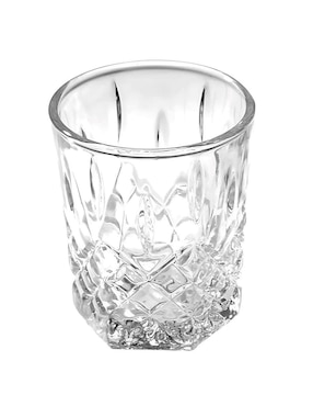 Set vasos Cristar de vidrio con 6 piezas