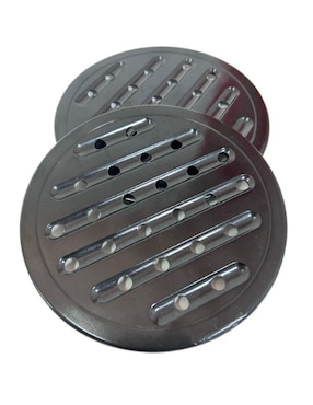 Batería de cocina Swiss Silver de acero inoxidable 16 piezas