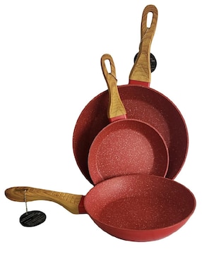 Set De Sartenes RD Royal Cook De Aluminio Fundido