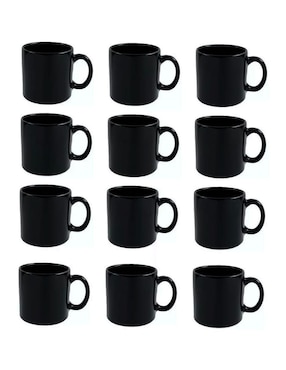 Set De Tazas Americana Vencort 12 Piezas