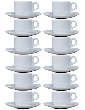 Set De Tazas Terno Vencort 12 Piezas