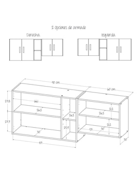 Alacena armable Maderkit MDP