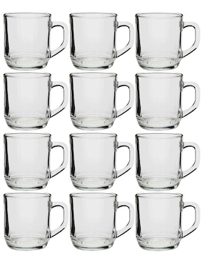 Set De Tazas Americana Vencort 12 Piezas