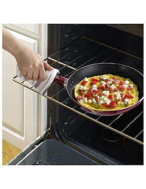 Batería de cocina Tfal de acero inoxidable antiadherente sin PFOA 14 piezas