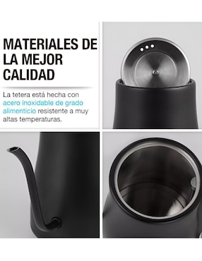 Tetera eléctrica Wünd de acero inoxidable