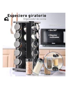 Set especiero giratorio Bluelander