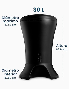 Filtro purificador de agua Ecofiltro MAZ30SMNG