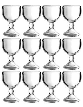 Set de copas para cerveza Vencort de vidrio