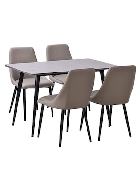 Antecomedor Contemporáneo LTB Mukka 4 Personas