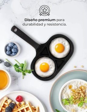 Sartén para huevo Queen Sense de mármol