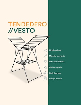 Tendedero extensible Op de acero inoxidable