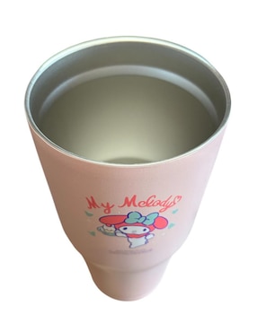 Termo Fartmex de acero inoxidable My Melody Collection con tapa push pull