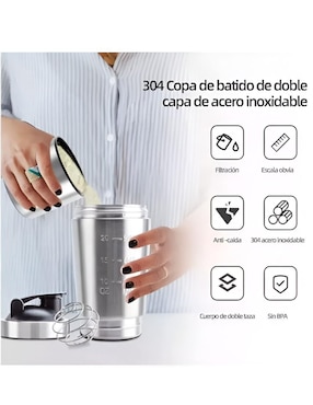 Termo Wünd de acero inoxidable con tapa rosca 739 ml