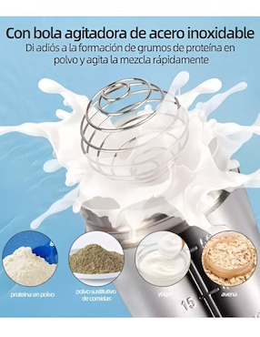 Termo Wünd de acero inoxidable con tapa rosca 739 ml