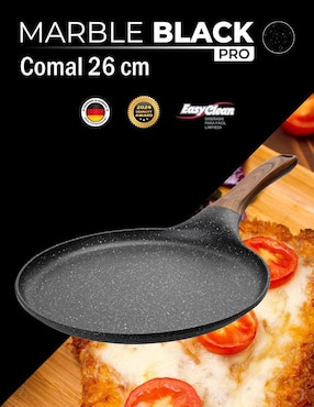Comal Bogner Marble Black Pro aluminio