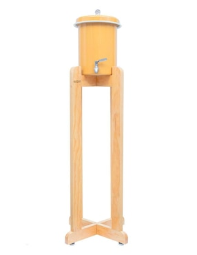 Base para dispensador de agua Ecofiltro de cerámica 8L y peltre 5.5 L