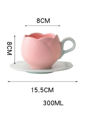 Taza cappuccino Happy Ware 2 piezas