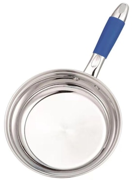 Batería de cocina Swiss Silver de acero inoxidable 12 piezas