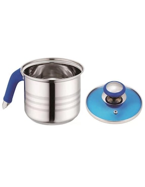 Batería de cocina Swiss Silver de acero inoxidable 12 piezas