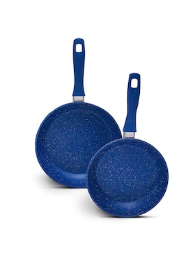 Set De Sartenes Flavor Stone Pan Set De Acero Inoxidable