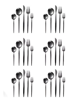 Set cubiertos Wünd de acero inoxidable 30 piezas
