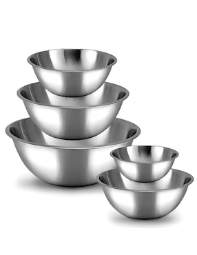 Set Bowl Wünd 5 Piezas De Acero Inoxidable