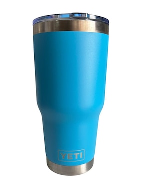 Termo Yeti De Acero Inoxidable Rambler Con Tapa Push Pull 887 Ml