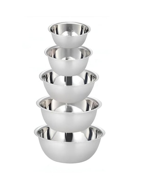 Set Bowl Wünd 5 Piezas De Acero Inoxidable