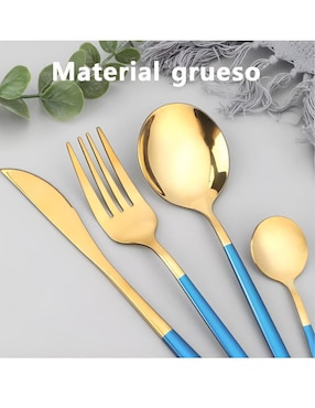 Set cubiertos Wünd de acero inoxidable 24 piezas